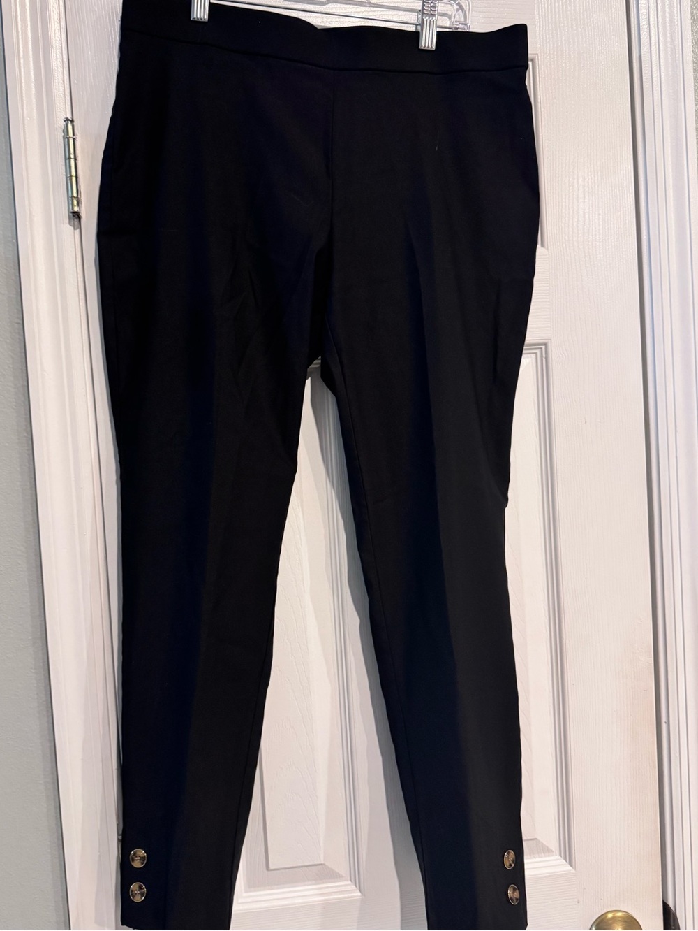 Counterparts Black Luxe Stretch Slim Leg Pants Large